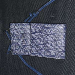 Calvin Klein X body Crossbody Purse Blue & White